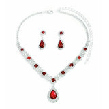 Luxury Crystal Droplet Jewelry Set for Wedding, Bridal & Evening Wear