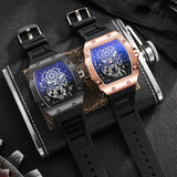 goobingoo ONOLA Luxury Automatic Mechanical Watch - Waterproof Hollow Skeleton Wristwatch