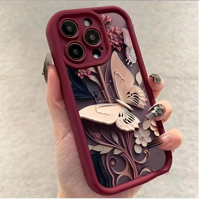 goobingoo Apparel, oil painting iPhone case, flower phone cover, luxury iPhone bumper, protective smartphone shell, artistic floral case, shockproof TPU cover, floral print iPhone case, retro art phone case, premium camera pr goobingoo