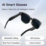 4K Smart Glasses Men HD Camera 150+Language Translation ChatGPT WIFI Video Recording Bluetooth CallAudio Glasses Women
