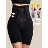 goobingoo High Waist Sculpting Shaper Shorts - Targeted Tummy Control Butt Lifter