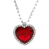 Heart of the Ocean Necklace — Crystal Pendant Inspired by Classic Cinema