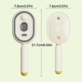 goobingoo Candy Color Air Cushion Hair Brush - Elastic Detangling Scalp Massage Paddle Comb
