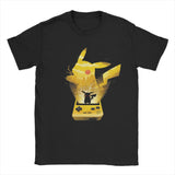 Pokemon T-shirt Men's Pure Cotton Casual T-shirt Round Neck Short Sleeve Clothing Summer Sports Casual Short Sleeve Popular Top