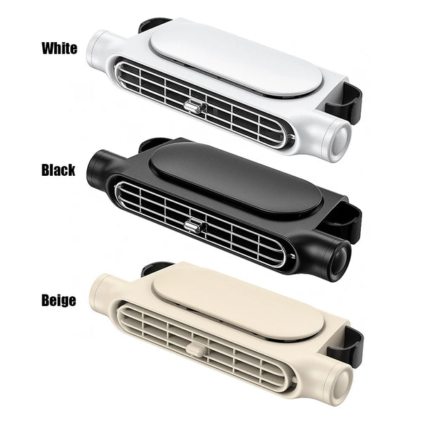 Portable Car Seat Fan – USB Powered 3-Speed Headrest Cooling Fan goobingoo