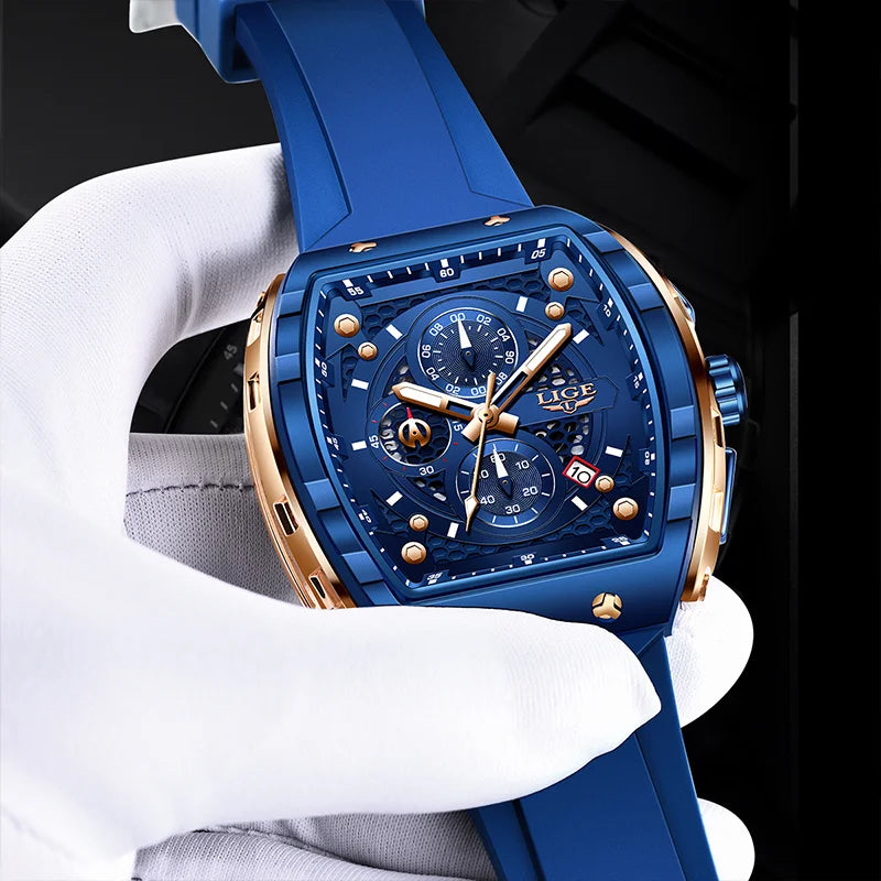2026 LIGE Top Brand Luxury Watches Men Sport Waterproof Quartz Mens Watch Military Luminous Dive Wristwatch Male Reloj Homre goobingoo