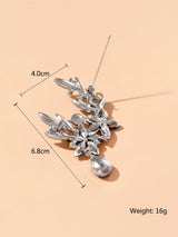 Trendy Flower Brooch Pin for Women Elegant Charm Chest Jewelry Gift