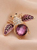 Pearl Bee Brooch Elegant Luxury Statement Pin