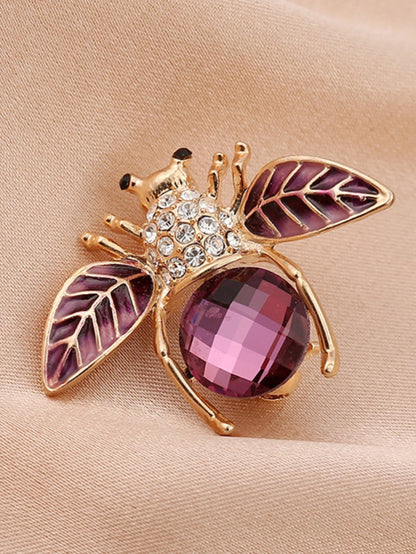 Pearl Bee Brooch Elegant Luxury Statement Pin