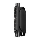 goobingoo Portable Car Seat Fan - USB Powered 3-Speed Headrest Cooling Fan for Front & Rear Passengers