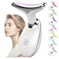 LED Face & Neck Massager 3/7 Color Light Beauty Device