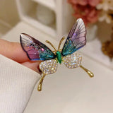 Trendy Flower Brooch Pin for Women Elegant Charm Chest Jewelry Gift