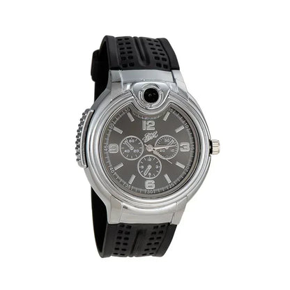goobingoo, watch lighter, usb lighter, rechargeable lighter, quartz watch, flameless lighter, men multi tool watch, creative novelty gift, cigarette lighter watch, tactical style watch goobingoo