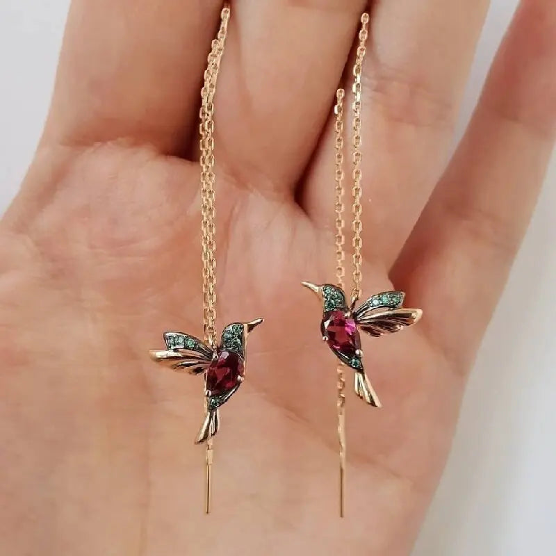 Long Irregular Tassel Statement Earrings Trendy Fashion Jewelry