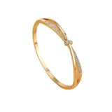 Crystal Bangle Bracelet — Elegant Daily Wear for Women