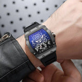 goobingoo ONOLA Luxury Automatic Mechanical Watch - Waterproof Hollow Skeleton Wristwatch