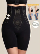 goobingoo High Waist Sculpting Shaper Shorts - Targeted Tummy Control Butt Lifter