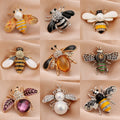 Pearl Bee Brooch Elegant Luxury Statement Pin