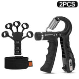Adjustable Hand Gripper 5-60Kg Grip Strength Trainer Wrist Exerciser