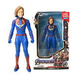 17cm Superhero Action Figure – Glow Style Poseable PVC Collectible Toy