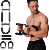 Adjustable Resistance Twister Arm & Chest Trainer - Portable Home/Office Workout