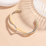 Emerald Resin Bangle Bracelet — Elegant Daily Statement
