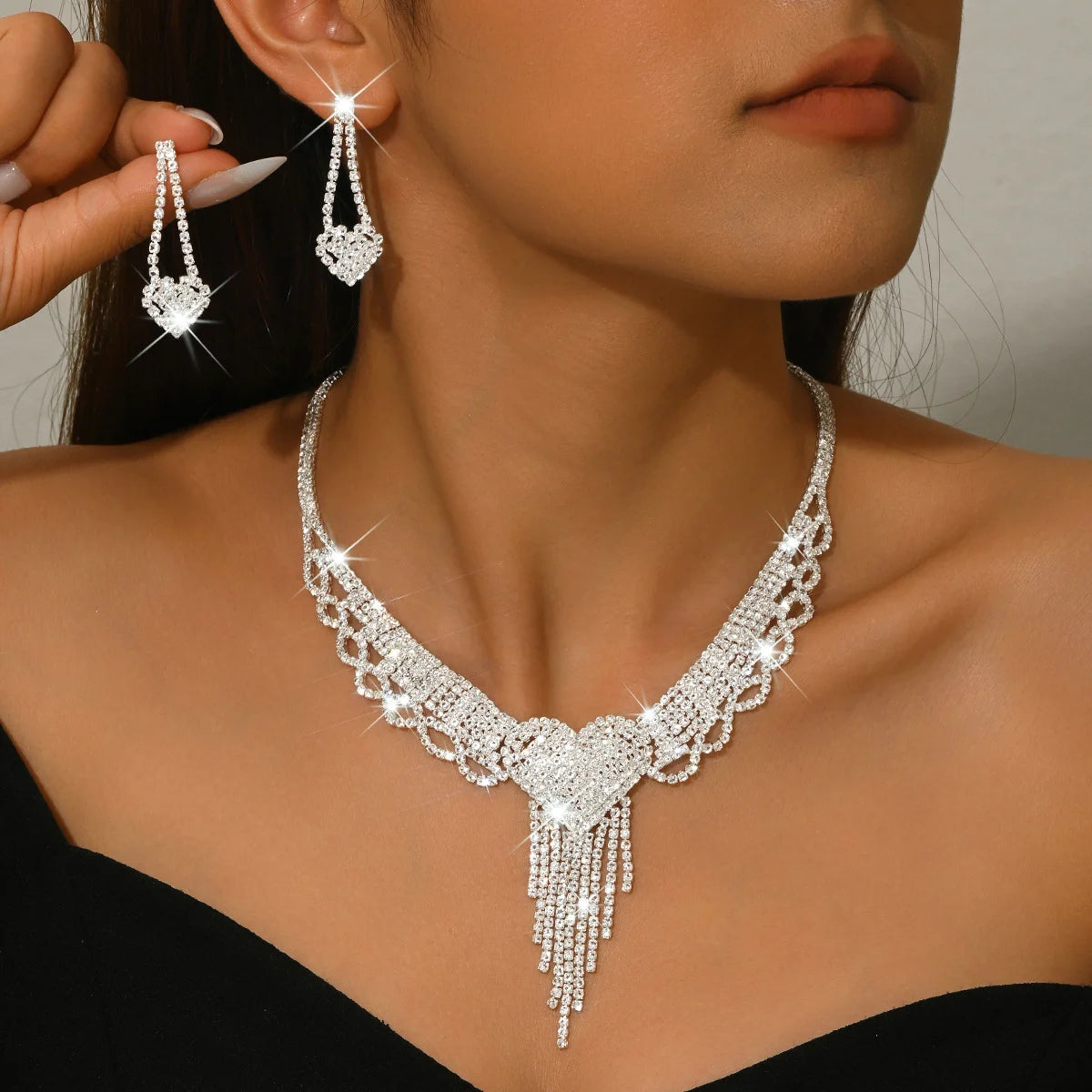 Heartfelt Elegance Bridal Set goobingoo