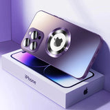 goobingoo Luxury Aluminum Metal Case - Magnetic Shockproof Matte Cover for iPhone