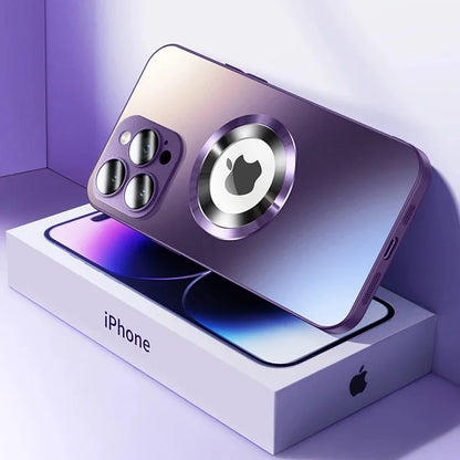 Luxury Matte Magnetic MagSafe Case for iPhone – Shockproof Slim Cover goobingoo