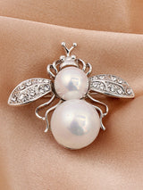 Pearl Bee Brooch Elegant Luxury Statement Pin