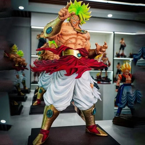 Broly SSJ3 Anime Figure 27cm – Super Saiyan PVC Collectible Statue goobingoo