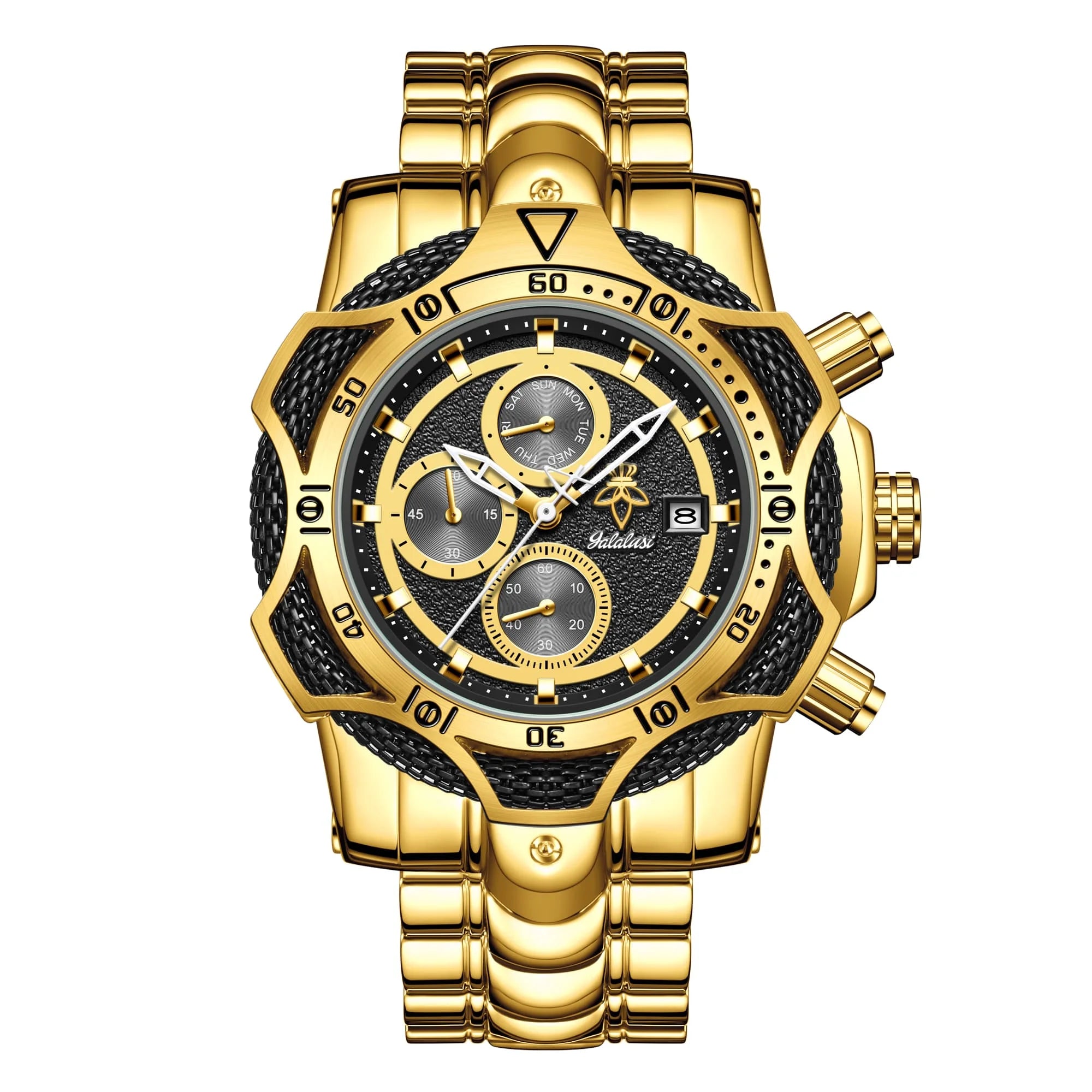 The Bold Gold & Crimson Red Watch That Instantly Upgrades Your Fit goobingoo