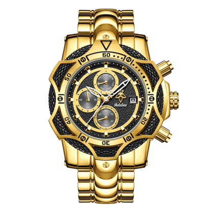 The Bold Gold & Crimson Red Watch That Instantly Upgrades Your Fit goobingoo