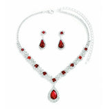 Luxury Crystal Droplet Jewelry Set for Wedding, Bridal & Evening Wear