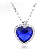 Heart of the Ocean Necklace — Crystal Pendant Inspired by Classic Cinema