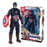 17cm Superhero Action Figure – Glow Style Poseable PVC Collectible Toy
