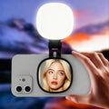Magnetic Selfie Mirror Fill Light with 3 Color LED Modes