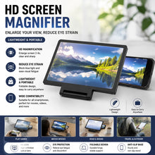 goobingoo Home, screen magnifier, phone screen amplifier, portable phone stand, foldable screen expander, HD video amplifier, smartphone desk holder, eye protection magnifier, 3D movie amplifier, mobile phone accessories