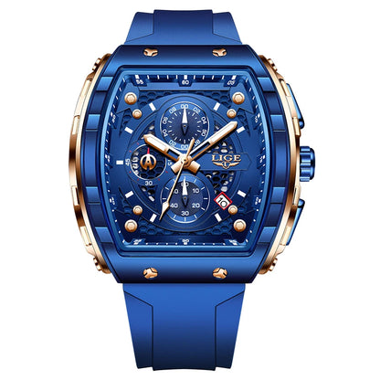 2026 LIGE Top Brand Luxury Watches Men Sport Waterproof Quartz Mens Watch Military Luminous Dive Wristwatch Male Reloj Homre goobingoo