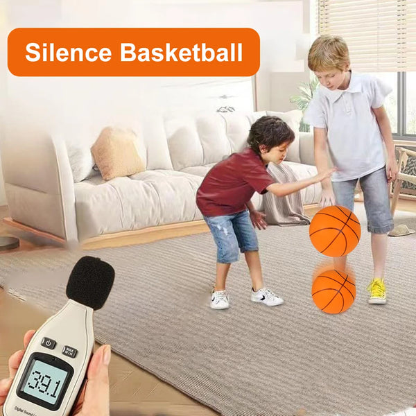 Silent Dribbling Basketball Indoor Foam Training Ball High Bounce