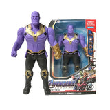 17cm Superhero Action Figure – Glow Style Poseable PVC Collectible Toy