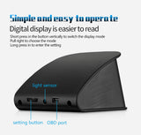 P10 Pro Head Up Display OBD2 Car Digital Speedometer Mileage & Temperature Gauge