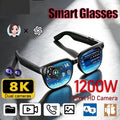 4K Smart Glasses Men HD Camera 150+Language Translation ChatGPT WIFI Video Recording Bluetooth CallAudio Glasses Women