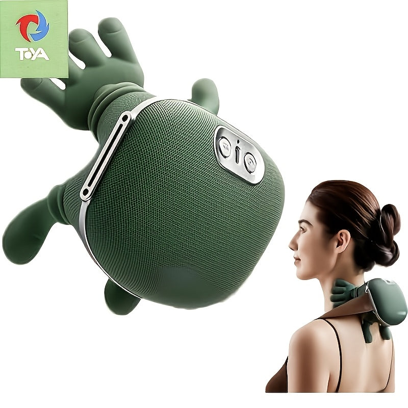 Portable Electric Neck & Back Massager – Acupressure Kneading Device for Shoulder, Home & Office Use