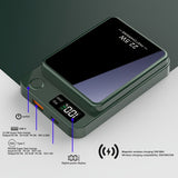 BiLOLLY Magnetic Power Bank 10000mAh / 5000mAh – Ultra-Thin 22.5W Fast Wireless Charger with LED Display