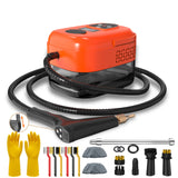 High Pressure Handheld Steam Cleaner – 35pcs Accessory Set for Kitchen, Sofa & Appliances