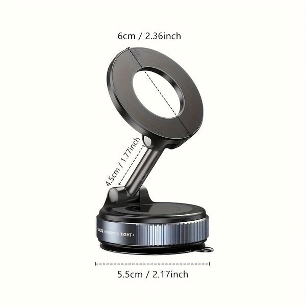 4 Pack 360 Rotating Magnetic Phone Stand – Collapsible Adjustable Car & Wall Mount for iPhone 16 15 12 goobingoo