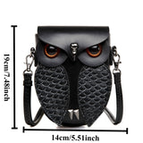 Punk Style Women’s Shoulder Crossbody Bag – Snake Print Anchor & Eagle Bold Fashion Tote Clutch