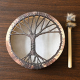 Handmade Shamanic Drum for Sound Healing Meditation Spiritual Music