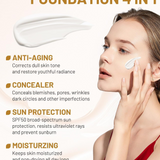 goobingoo 4-in-1 Blend Color Changing Liquid Foundation - Medium Spectrum Adapting Concealer